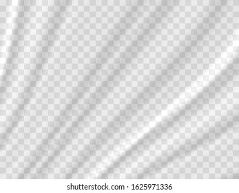 Vector stock illustration. Curtain on a transparent background