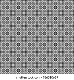 Vector stock illustration in a modern flat style. Creative seamless pattern, modern diagonal abstract background with geometric elements. White, gray and black diagonal tiles.