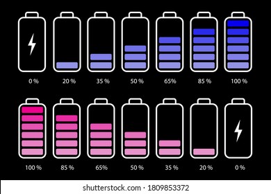 Vector Stock Illustration_Charge la batería