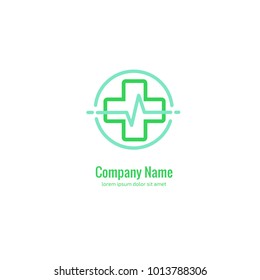 Vector Stock Logo Abstract Medical Vector Stock Vector (Royalty Free ...