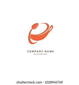 Vector stock logo, abstract sign of cafe, vector template of cafeteria and bistro. Illustration design of silhouette brown logotype coffee. Vector icon cup with drink. 