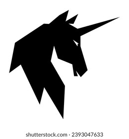 vector stock modern unicorn logo