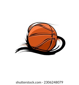 Vector stok basketball, illustration basketball vector, basketball vector. 