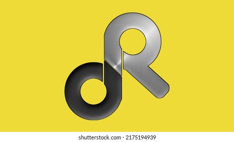 Vector Stok Logo Dpr Monogram