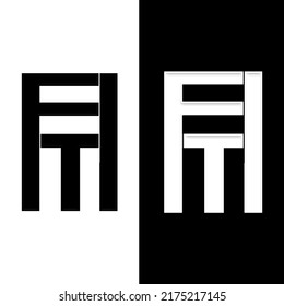 Vector Stok Logo Fth Monogram