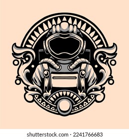 VECTOR STOK MASCOT GAMER LOGO