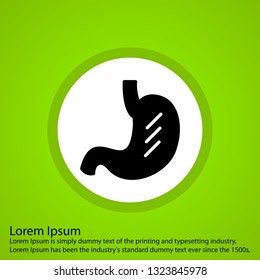 Vector Stomach Icon
