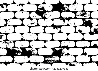 Vector Stone brick material texture background. Empty rough, uneven texture concrete wall close up with copy space.