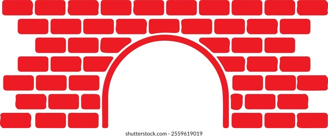 	
vector stone bridge bridge crossing illustration