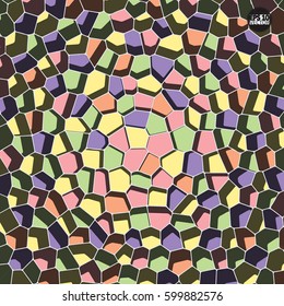 Vector stone pattern. Abstract mosaic pattern. Eps10 Vector illustration.