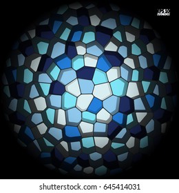 Vector stone pattern. Abstract mosaic pattern. Eps10 Vector illustration.