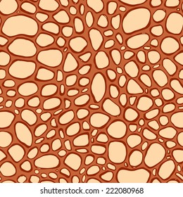 Vector stone seamless pattern