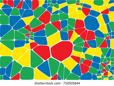 Vector stone wall illustration vector