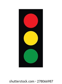 Vector stop light icon