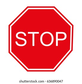 Vector Stop Sign