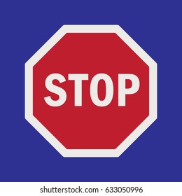 Vector Stop Sign Icon