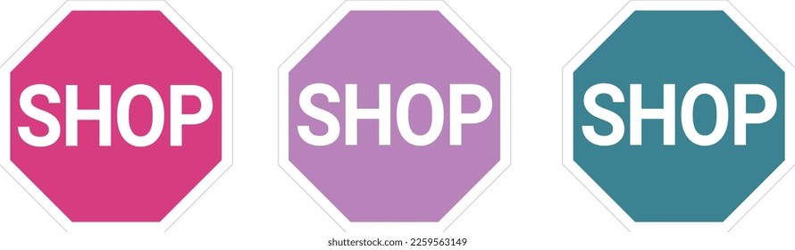 Vector Stop Sign Icon. Aesthetic Stop Sign isolated on peach background. Traffic regulatory warning stop symbol. 