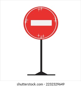 Vector Stop Sign Icon illustration