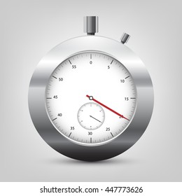 Vector stopwatch. Classic stopwatch vector EPS 10. Elements for your design