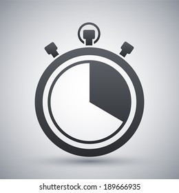 Vector stopwatch icon