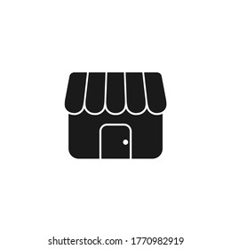 icono de almacén vectorial para la compra