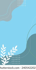Vector stories background cute background vector background