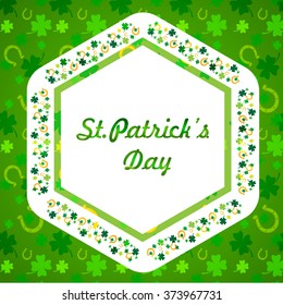 vector St.Patrick's Day background