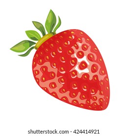 Vector Strawberry isolated