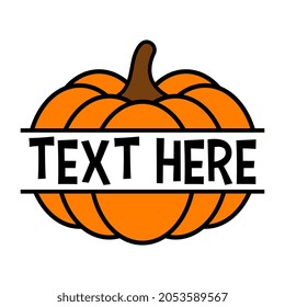 Vector Strawberry Name Frame on White Background