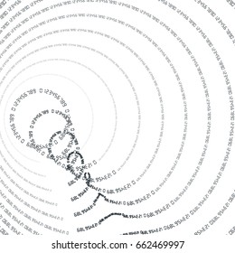 Vector streaming binary code background. Vector illustration.