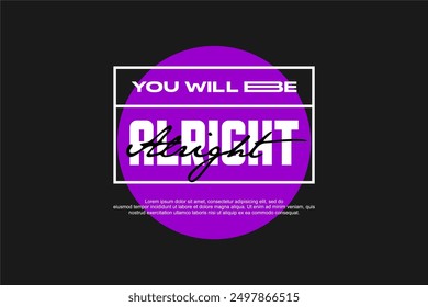 Vector streetwear design ideas concept vector graphic tee design suitable for printing
