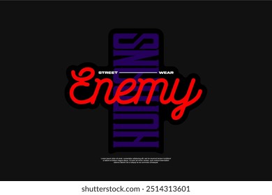 Vector streetwear design ideas concept vector graphic tee design suitable for printing	