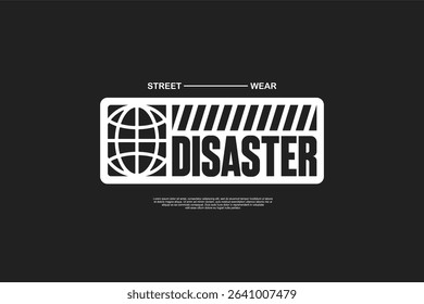 Vector streetwear design ideas concept vector graphic tee design suitable for printing