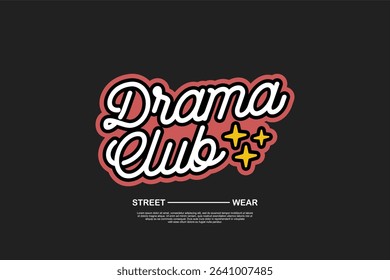 Vector streetwear design ideas concept vector graphic tee design suitable for printing