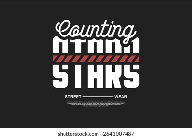 Vector streetwear design ideas concept vector graphic tee design suitable for printing