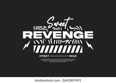 Vector streetwear design ideas concept vector graphic tee design suitable for printing
