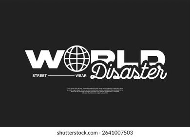 Vector streetwear design ideas concept vector graphic tee design suitable for printing