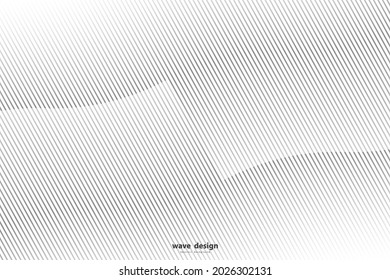Vector Stripe pattern. Geometric texture background. Abstract lines wallpaper. Vector template for your ideas. EPS10 - Illustration