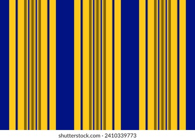 Vector stripe textile of texture vertical pattern with a fabric seamless lines background in bright and yellow colors.