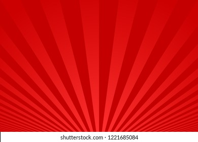 Vector striped abstract background. Can be used like poster. Red unusual pattern for holiday or any other design.