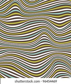 Vector striped background