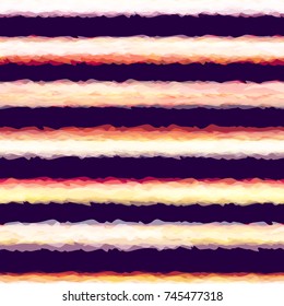 Vector Striped Background. Festive Seamless Pattern. Fashion Print Design with Wavy Stripes. Seamless Hand Drawn Pattern in Watercolor Style. Cover, Cloth, Textile, Ad, Fabric Background Design