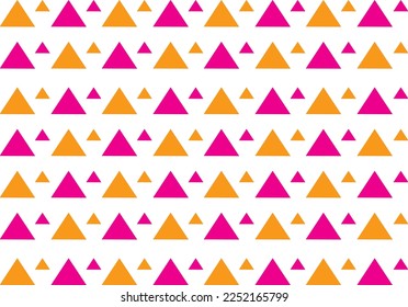 vector striped fabric abstract pattern simple triangle pink and yellow tribal ethnic traditional design for ikat background argyle gingham