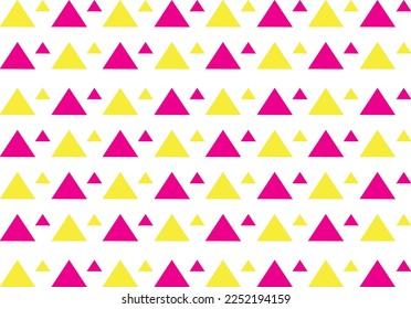 vector striped fabric abstract pattern simple triangle pink and yellow tribal ethnic traditional design for ikat background argyle gingham