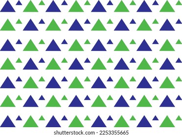 vector striped fabric abstract pattern simple triangle green and blue tribal ethnic traditional design for ikat background argyle gingham