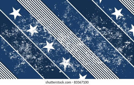 Vector striped grunge background