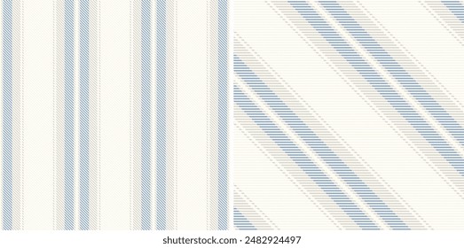 Vector striped pattern or checkered pattern. Tartan, textured seamless twill for flannel shirts, duvet covers, other autumn winter textile mills. Vector Format