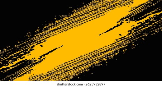 Vector striped pattern, grunge stripe seamless background, black and white brush strokes. grungy stripes. EPS 10
