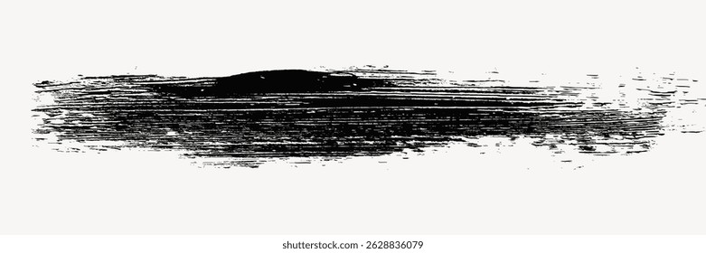 Padrão listrado vetor, fundo listrado grunge, traçados de pincel preto e branco. listras grungy. EPS 10
