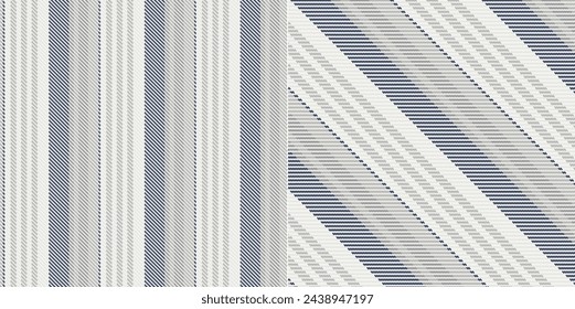 Vector striped pattern or plaid pattern . Tartan, textured seamless twill for flannel shirts, duvet covers, other autumn winter textile mills. Vector Format